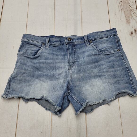 Carve Designs Blue Jean Shorts Vintage Distressed - Picture 2 of 8